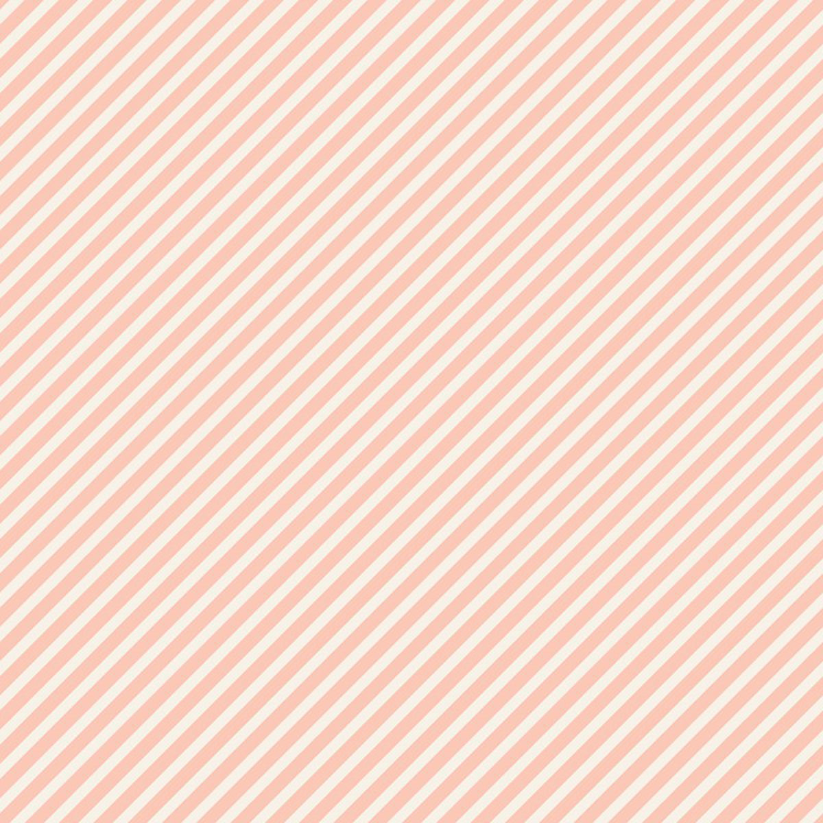 Blush - Diagonal Stripe