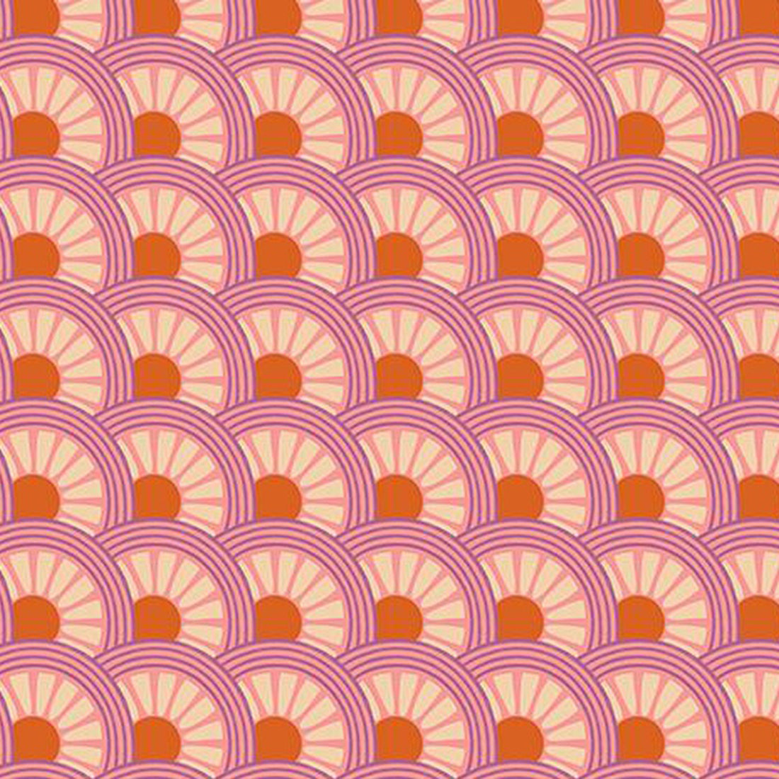 Favourite Flowers - Daisy Wheel - Melon