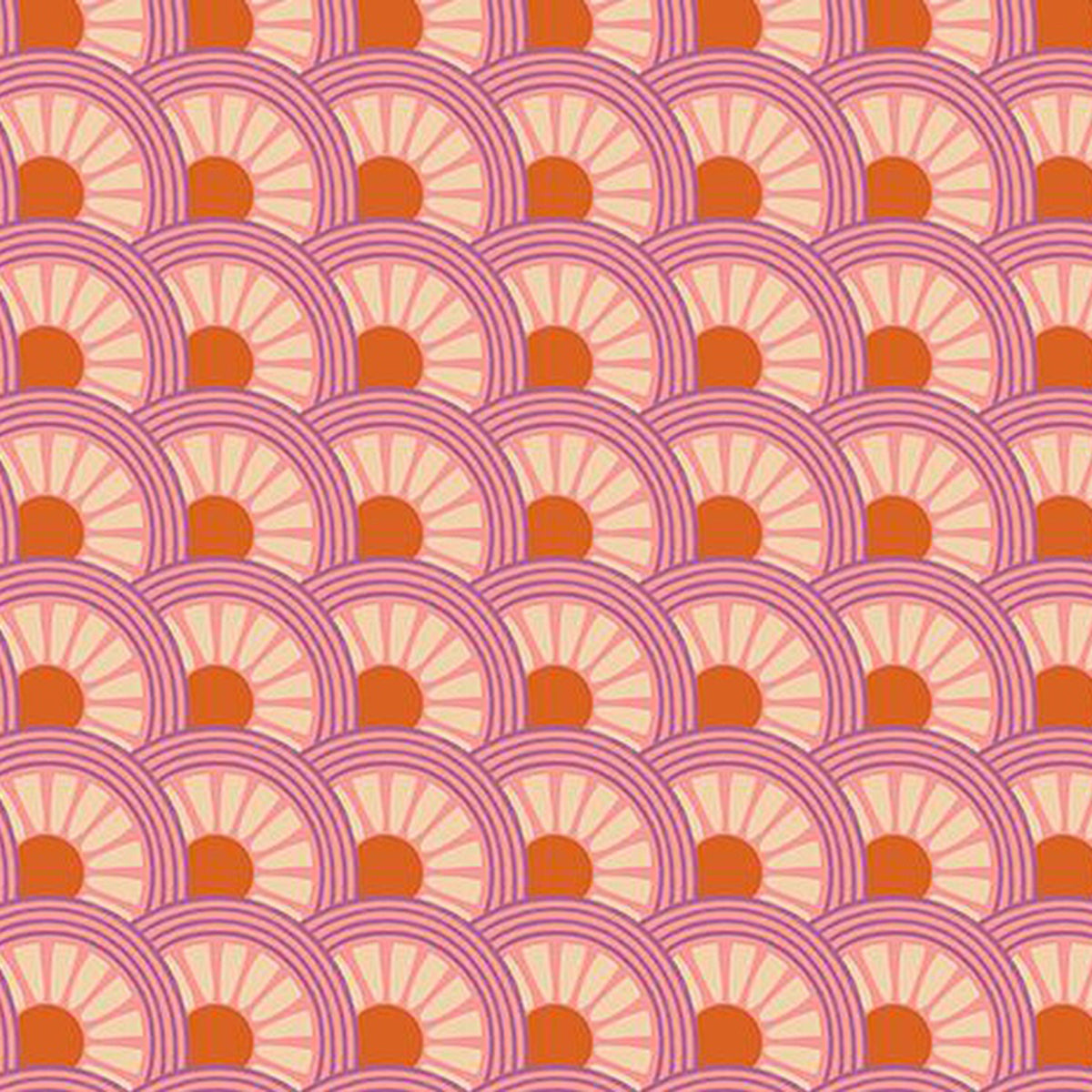 Favourite Flowers - Daisy Wheel - Melon