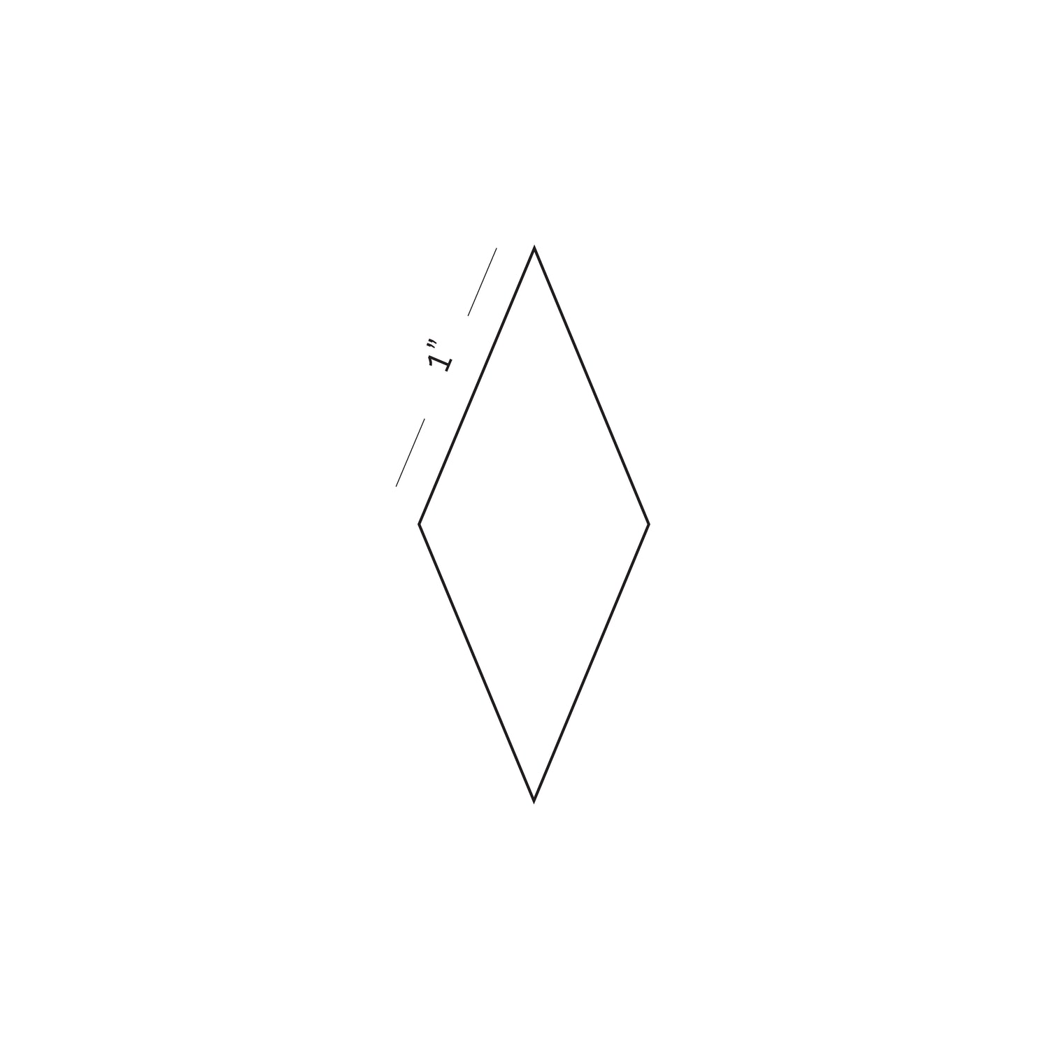 45° Diamonds (8pt Stars)