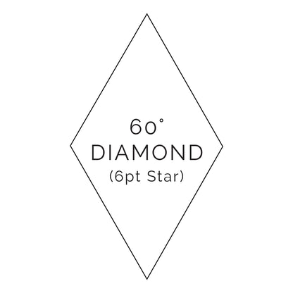 60° Diamonds (6pt Stars)