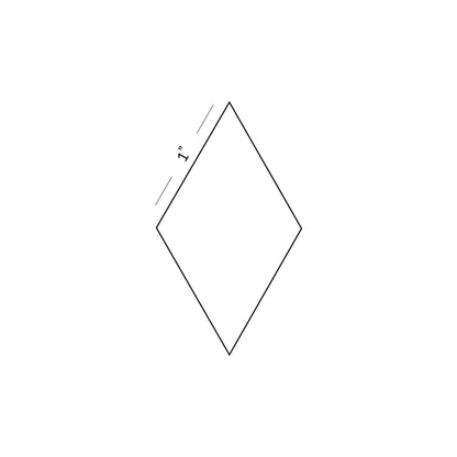 60° Diamonds (6pt Stars)