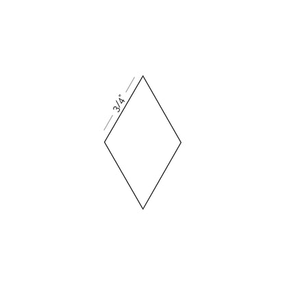 60° Diamonds (6pt Stars)