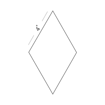 60° Diamonds (6pt Stars)