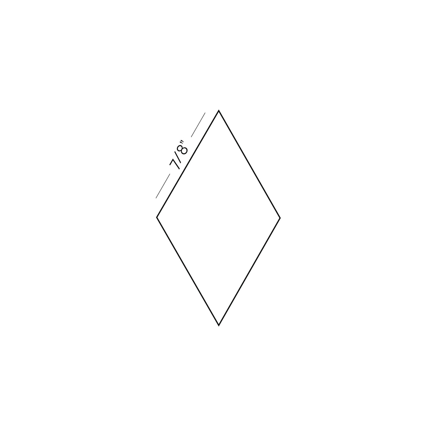 60° Diamonds (6pt Stars)
