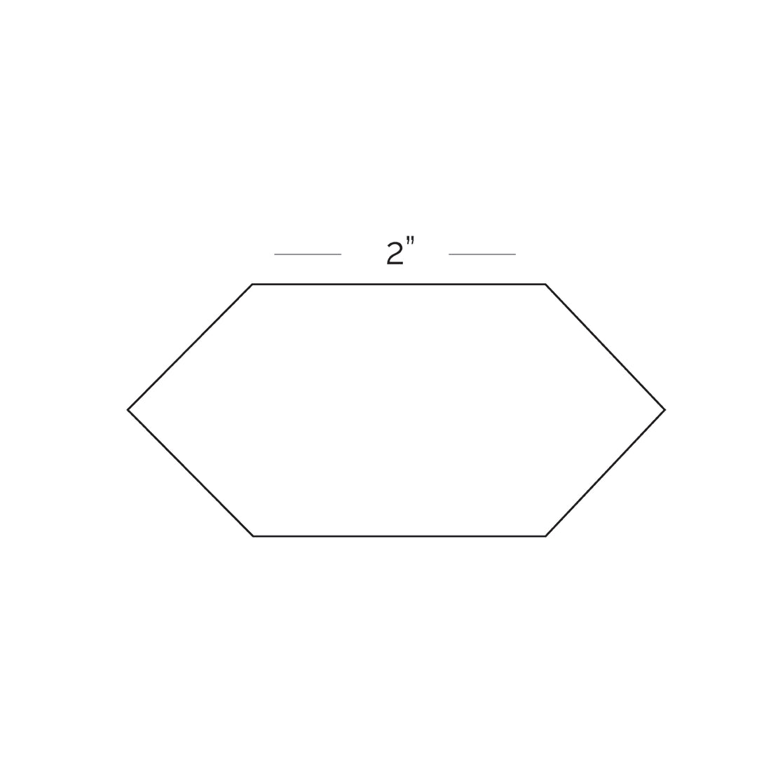 Elongated Hexagons