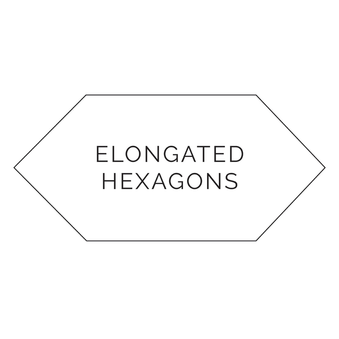 Elongated Hexagons