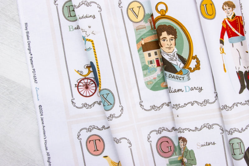 Jane Austen - Soft Book Panel