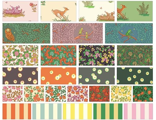 Heather Ross - Forestburgh - FQ Bundle