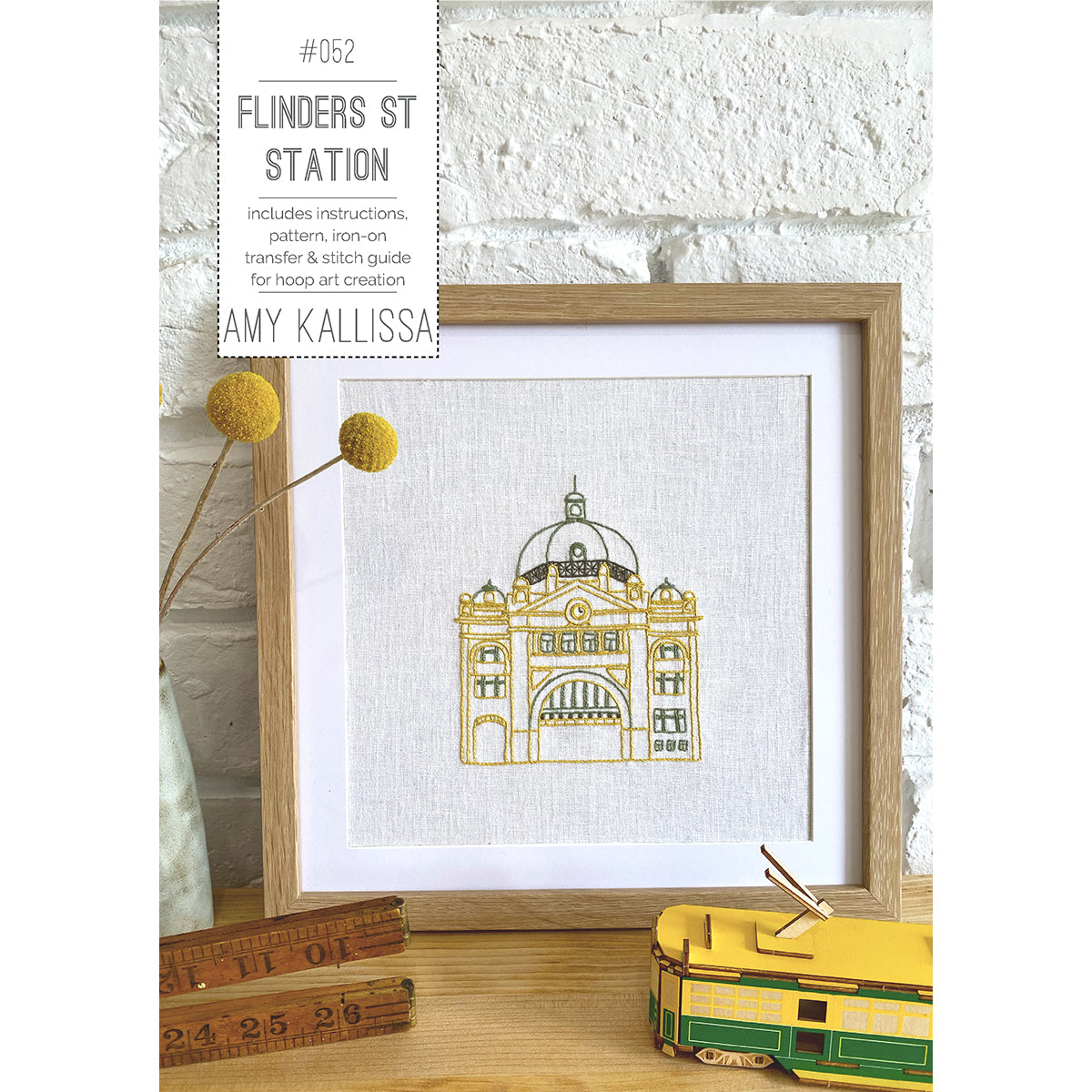Flinders Street Station Stitchery