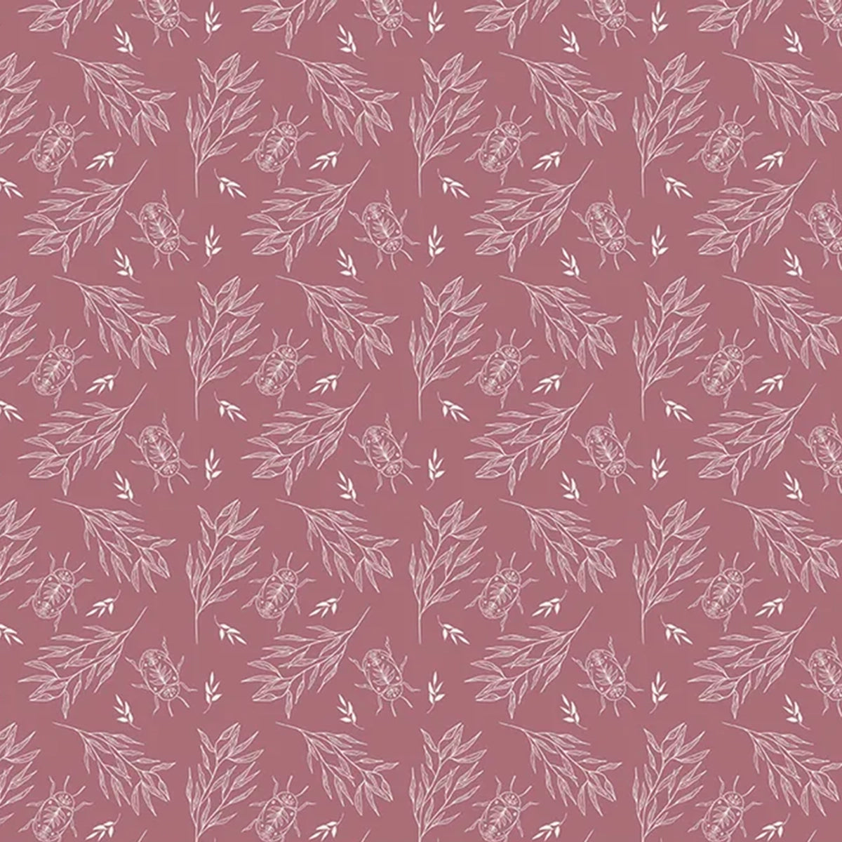 Garden Dreams - Beetle - Dusty Rose