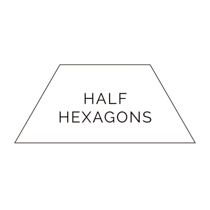 Half Hexagons