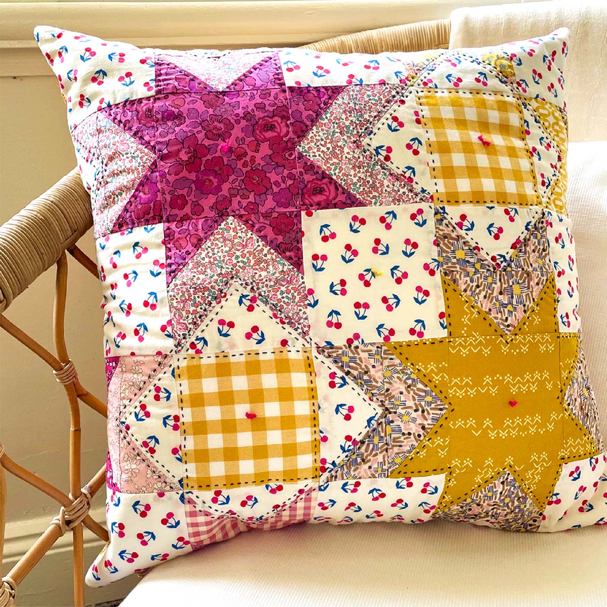 Happy Clappy Cushions Pattern - Amy Kallissa