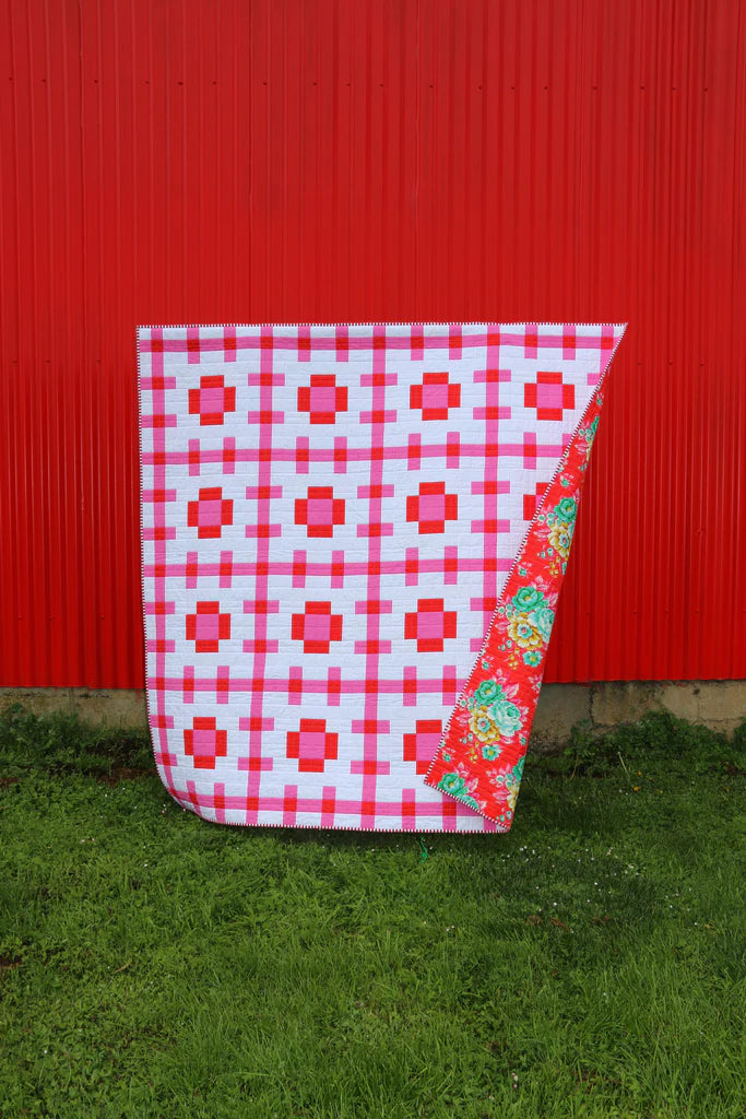 Poppy Pink Quilt Pattern