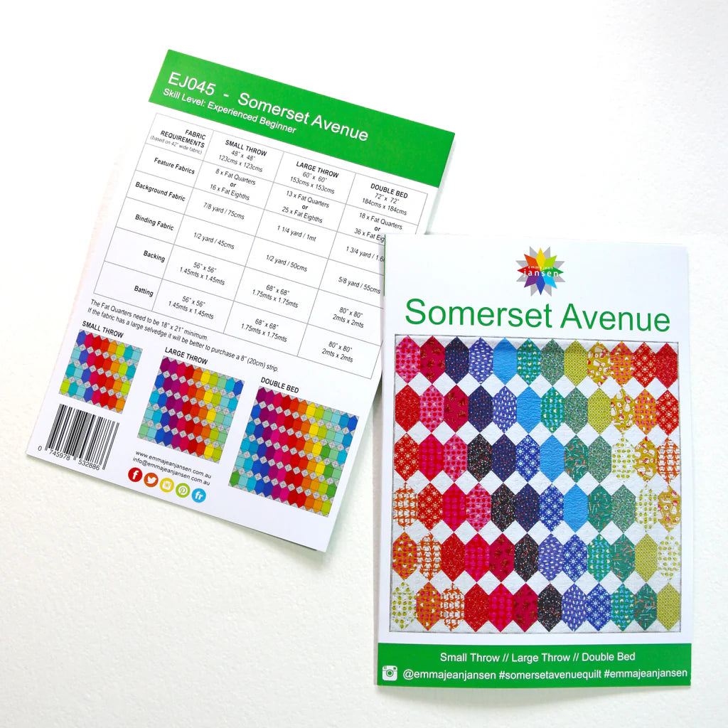 Somerset Avenue Quilt Pattern
