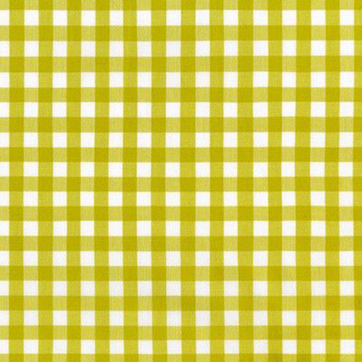 Kitchen Window Wovens - 1/2 Inch Gingham - Pickle