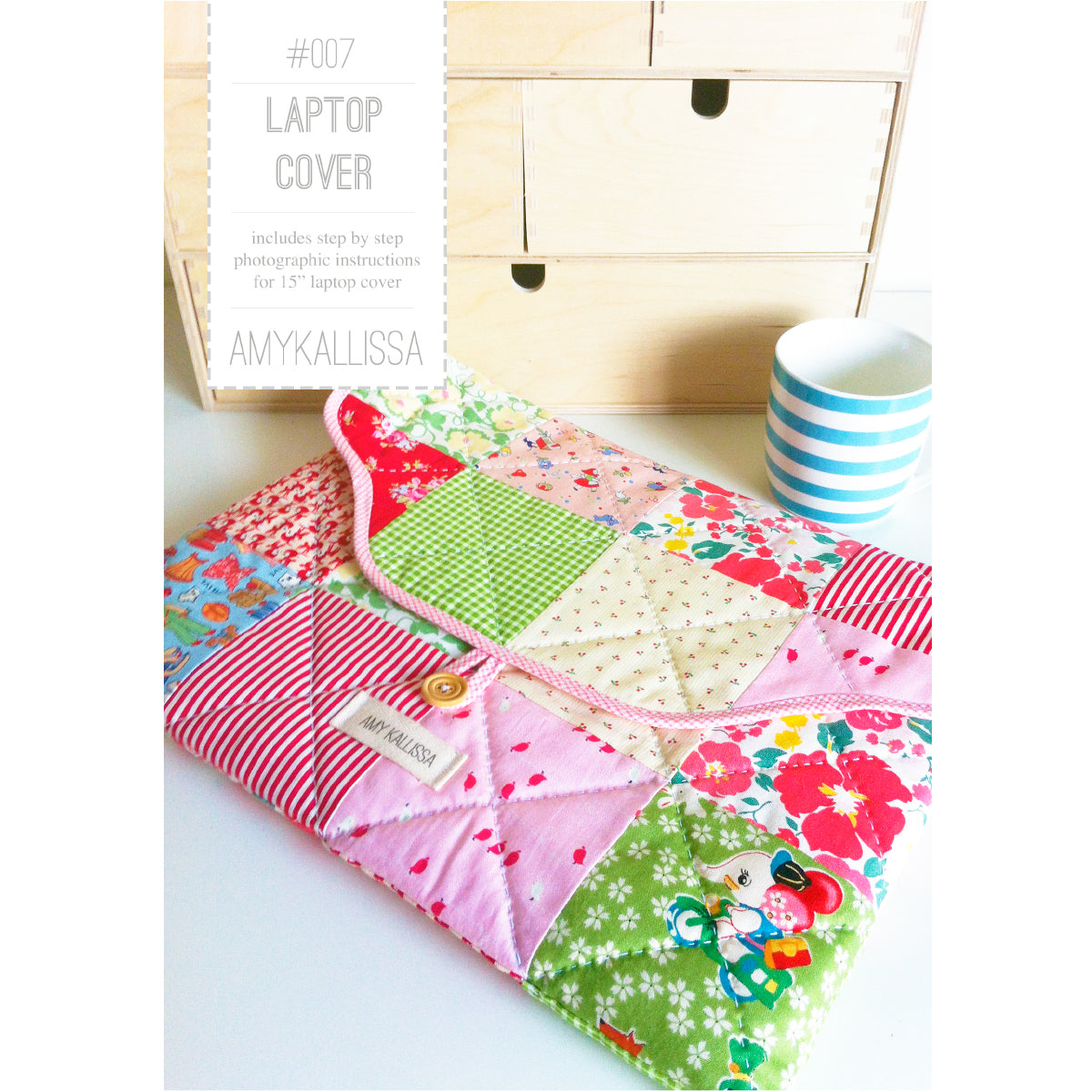 Laptop Cover Paper Pattern