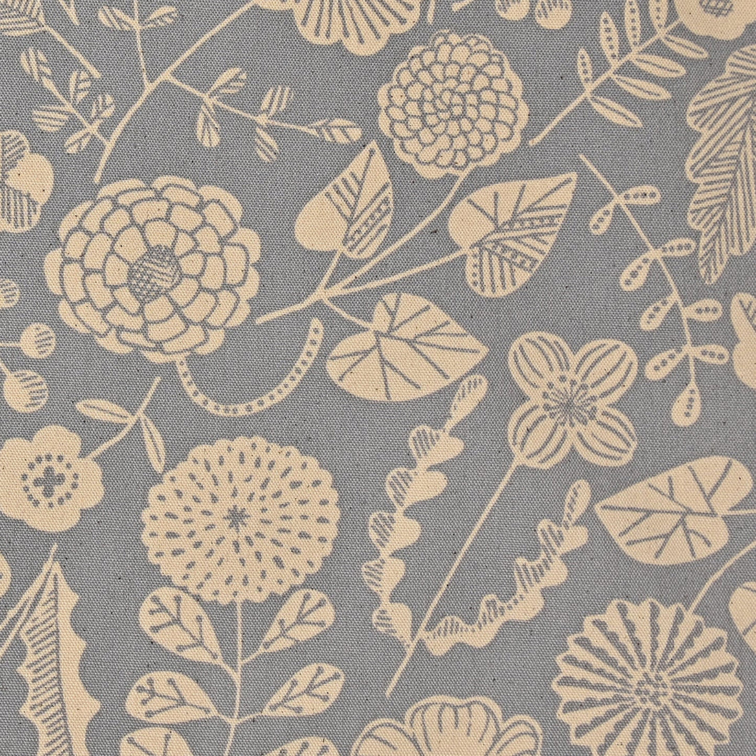 Linnea - Botanical - Oxford - Lt Blue