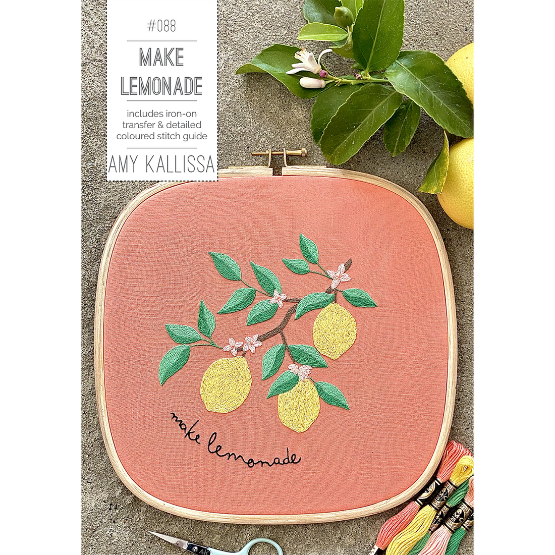 Make Lemonade Stitchery