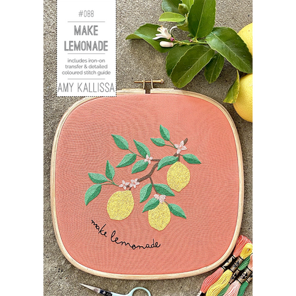 Make Lemonade Stitchery