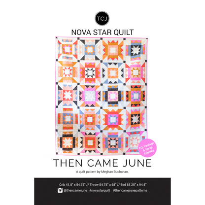 Nova Star Quilt Pattern