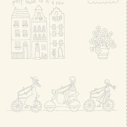 PRE-ORDER - Out &amp; About - Stitchery Panel