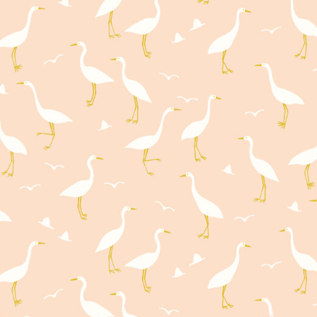 Oasis- Egrets - Blush