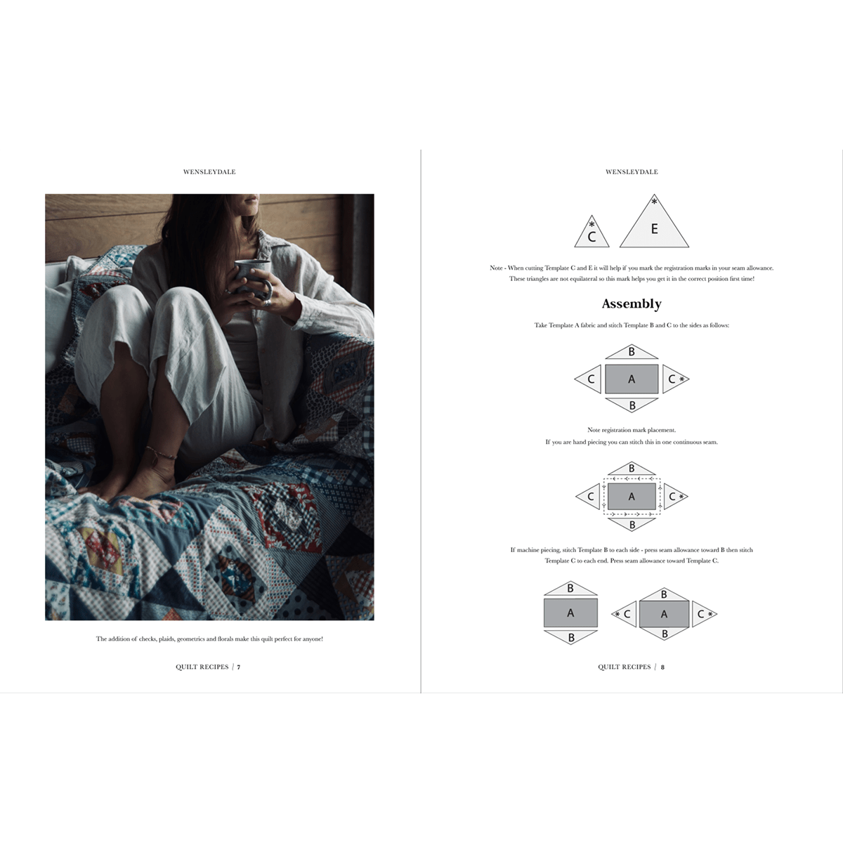 Quilt Recipes by Jen Kingwell - Amy Kallissa