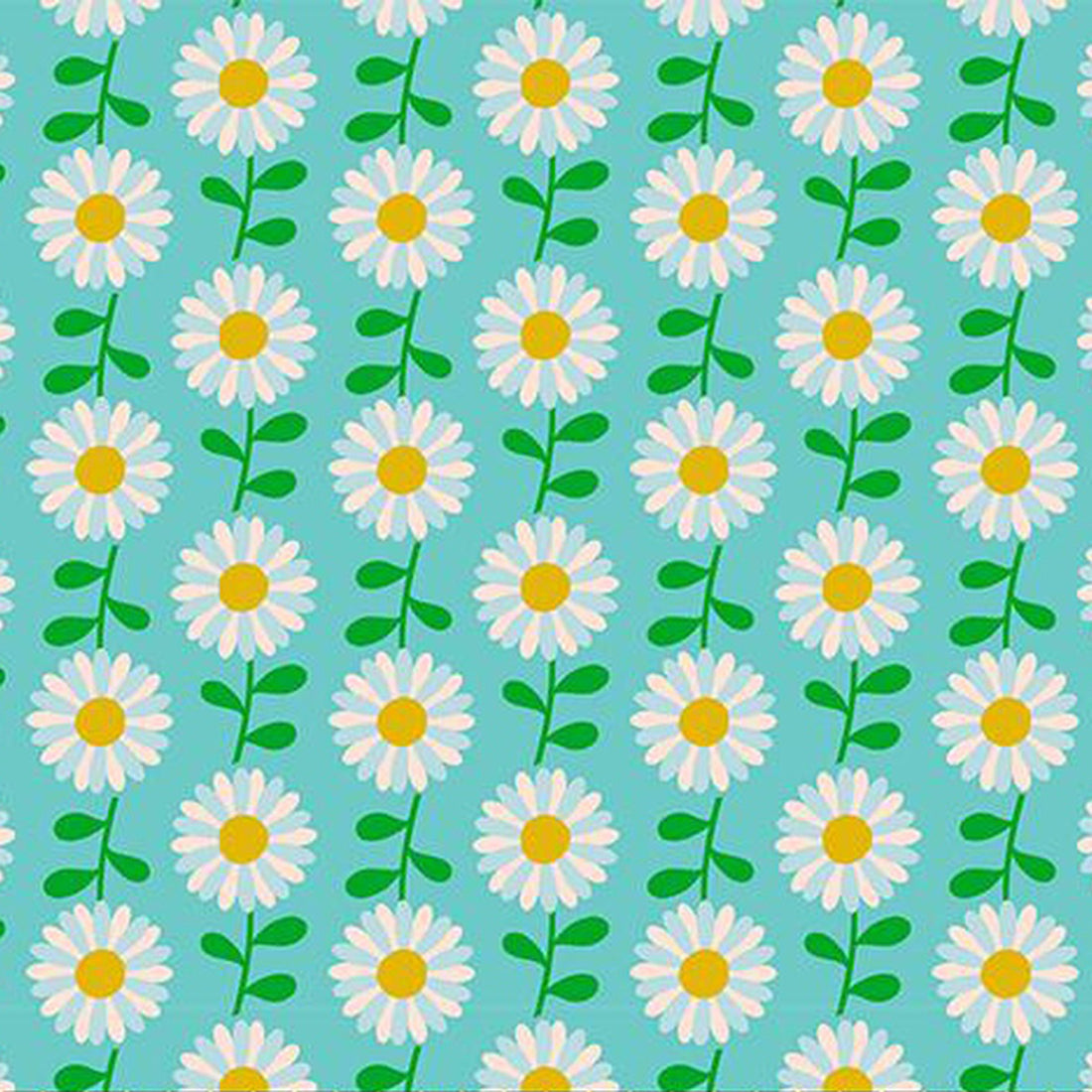 Flowerland - Field of Flowers - Turquoise