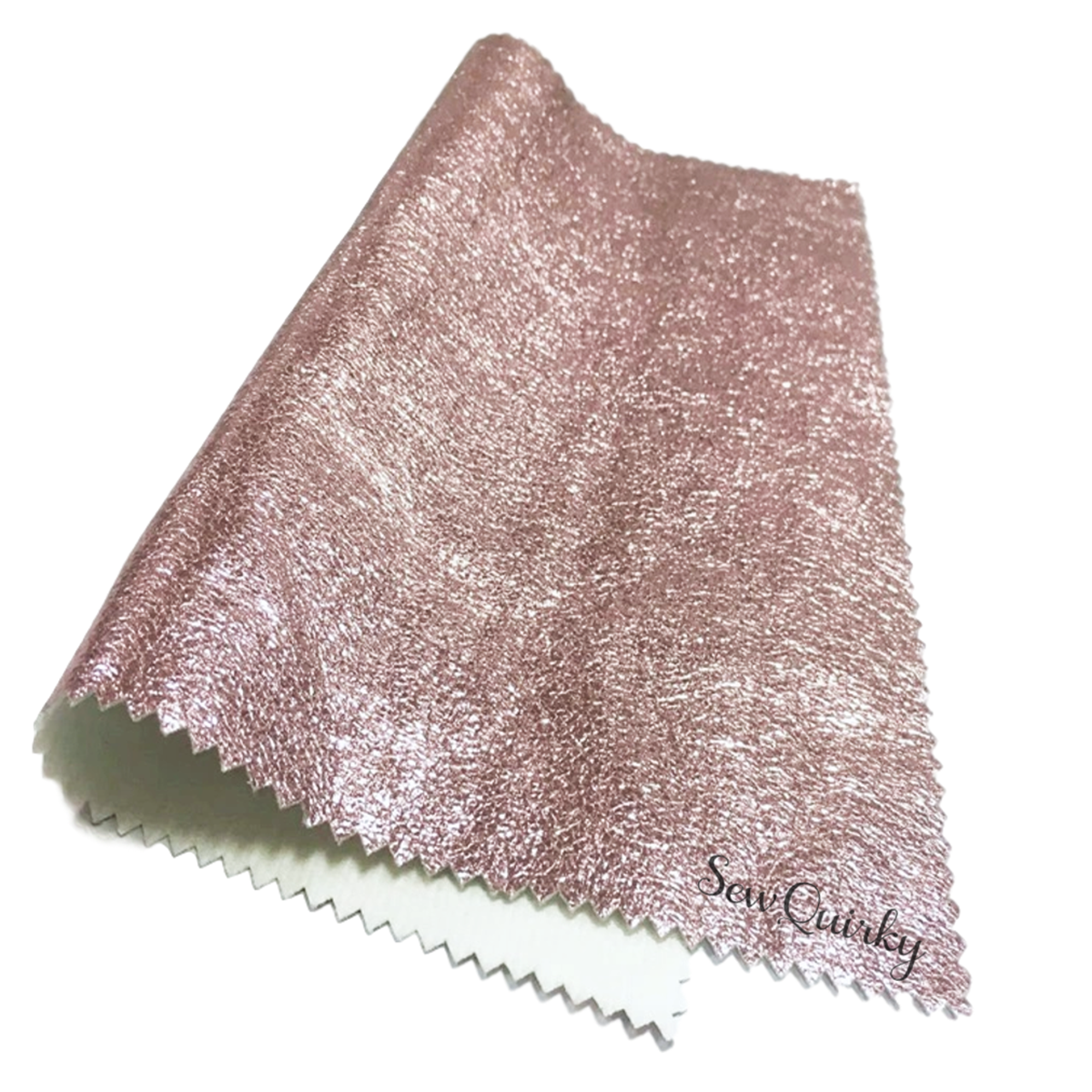 Metallic Soft Vinyl Roll - Rose Tea