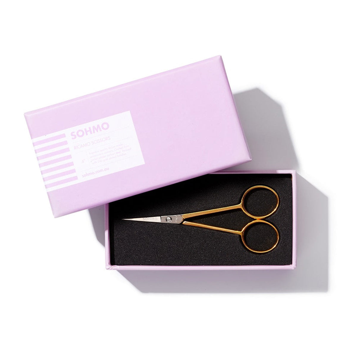 Sohmo Gold Ricamo Scissors - 4"