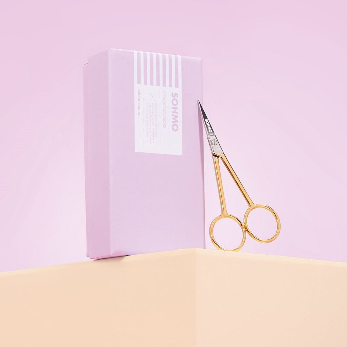 SOHMO Gold Ricamo Scissors - 4"