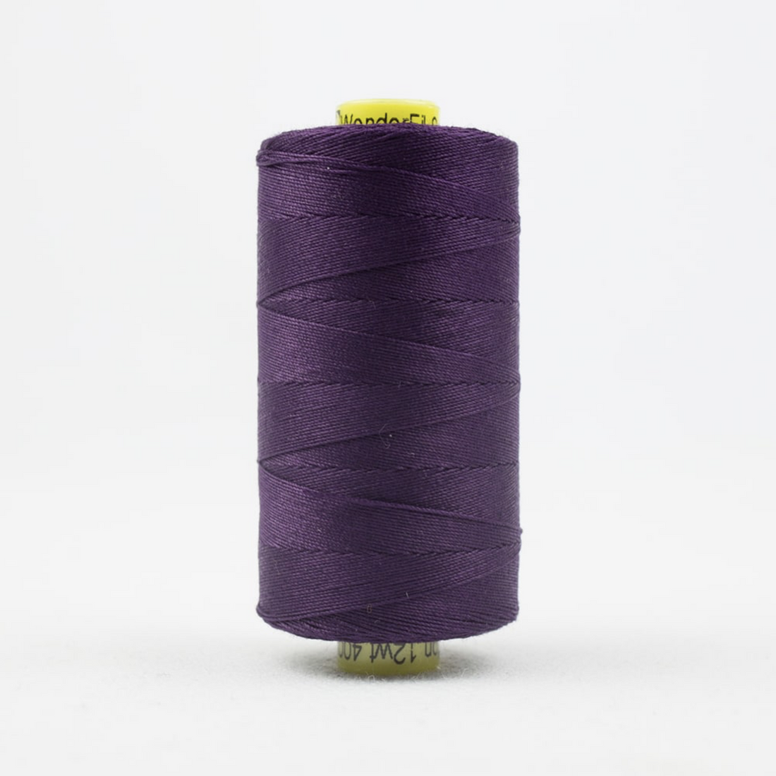 Spagetti 12wt Cotton Thread - SP15-Eggplant - 400m