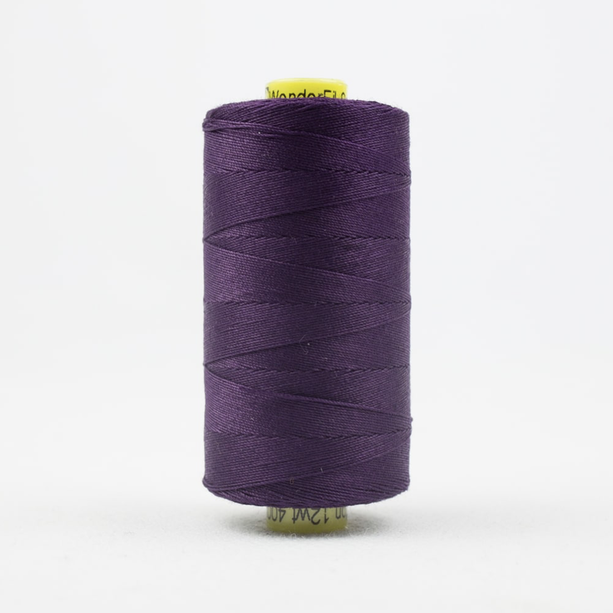 Spagetti 12wt Cotton Thread - SP15-Eggplant - 400m