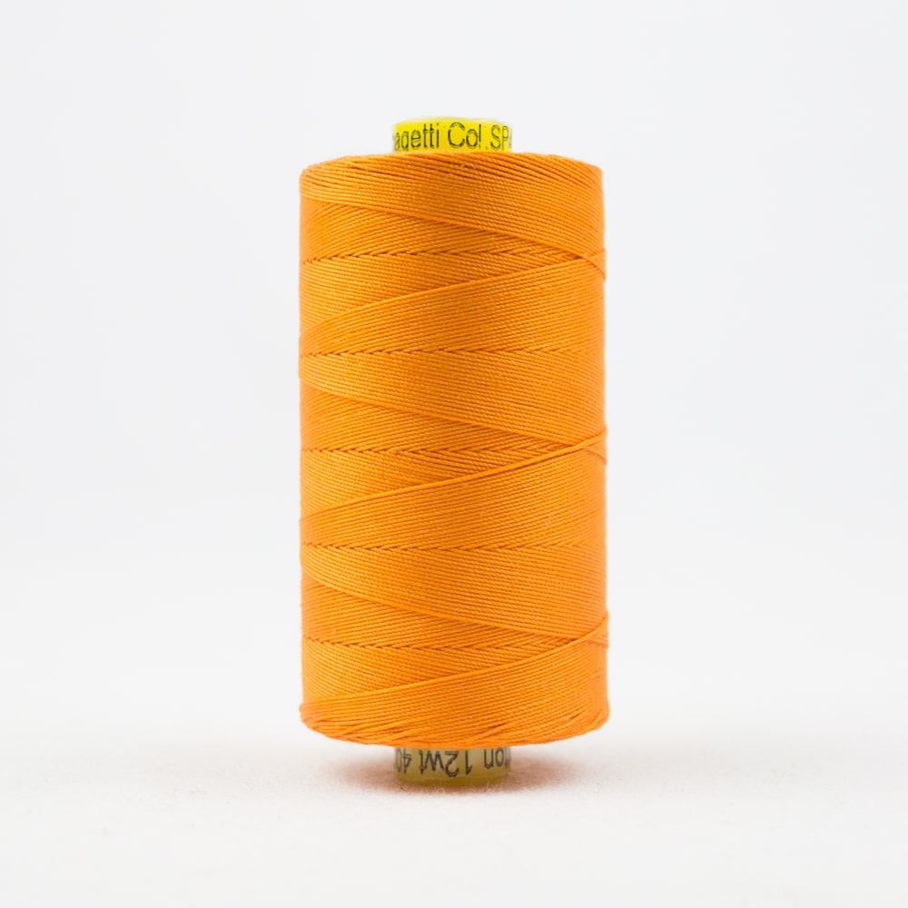Spagetti 12wt Cotton Thread - SP40-Orange - 400m