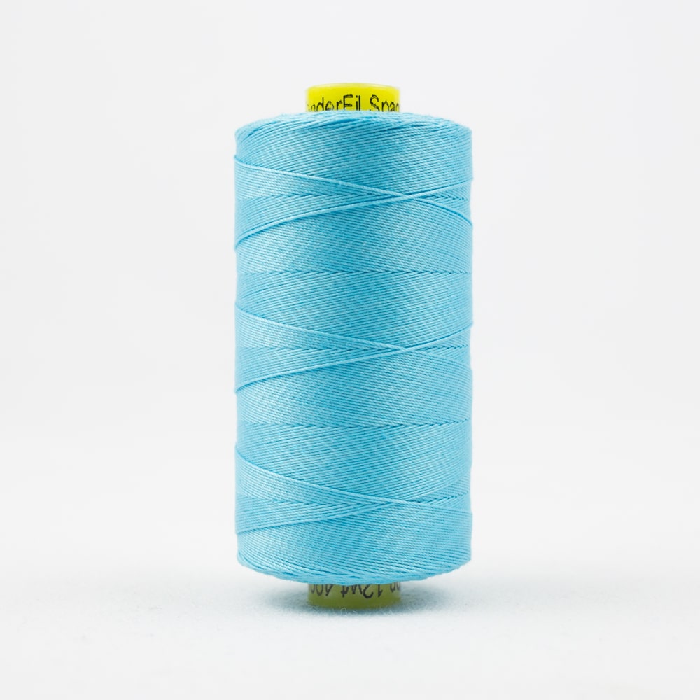 Spagetti 12wt Cotton Thread - SP45-Bright Aqua - 400m