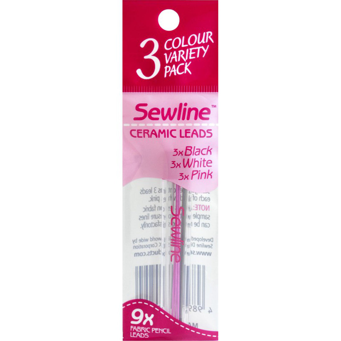 Sewline Ceramic Lead Refill Pack - 3 colours