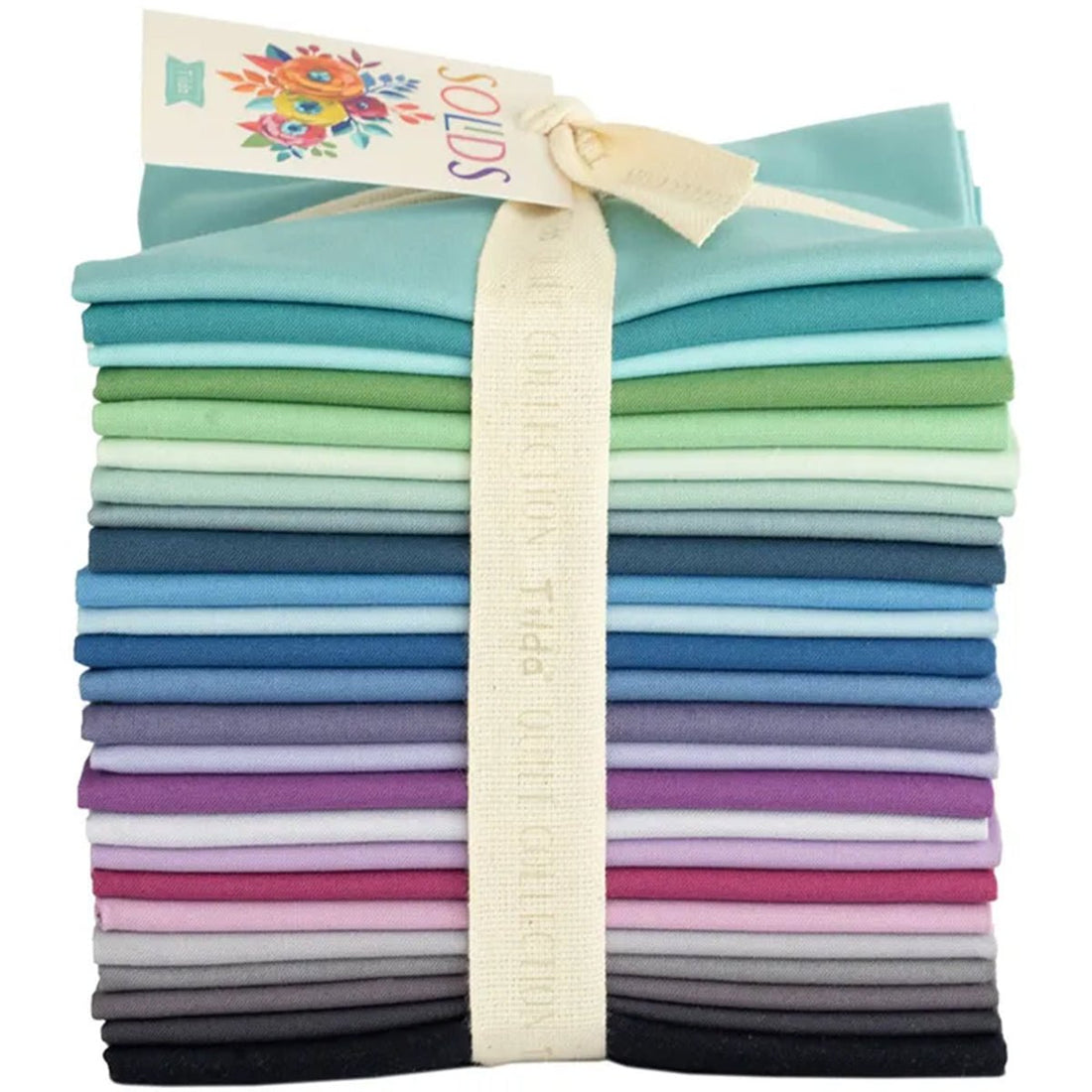 PRE-ORDER - Tilda Cool Solids FQ Bundle - Amy Kallissa
