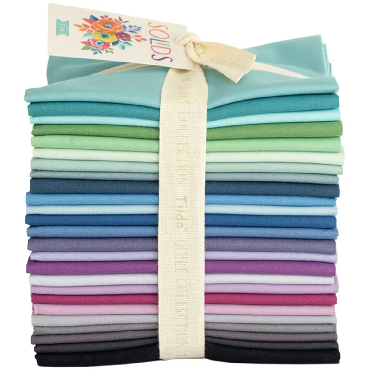 PRE-ORDER - Tilda Cool Solids FQ Bundle