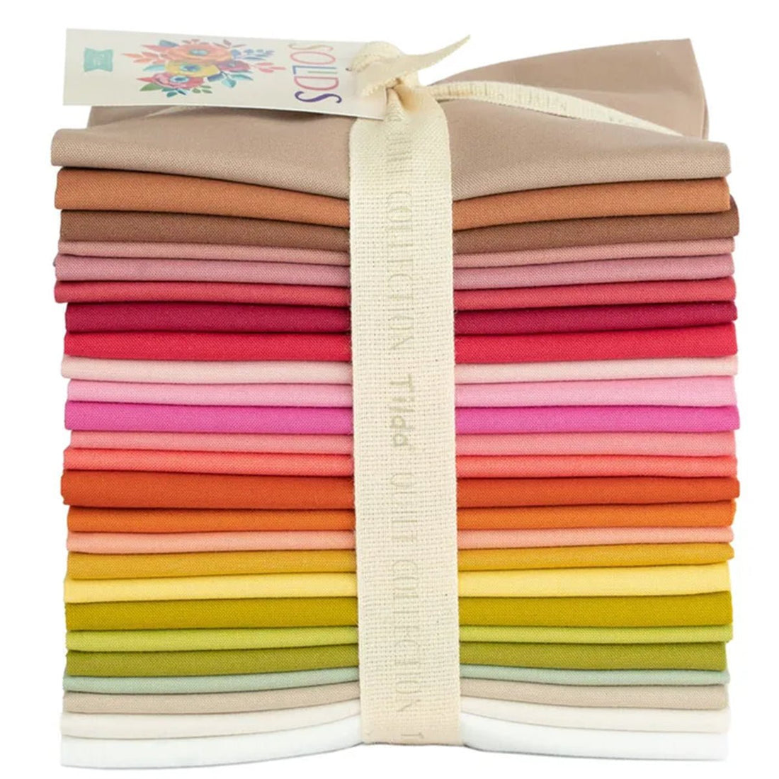PRE-ORDER - Tilda Warm Solids FQ Bundle - Amy Kallissa