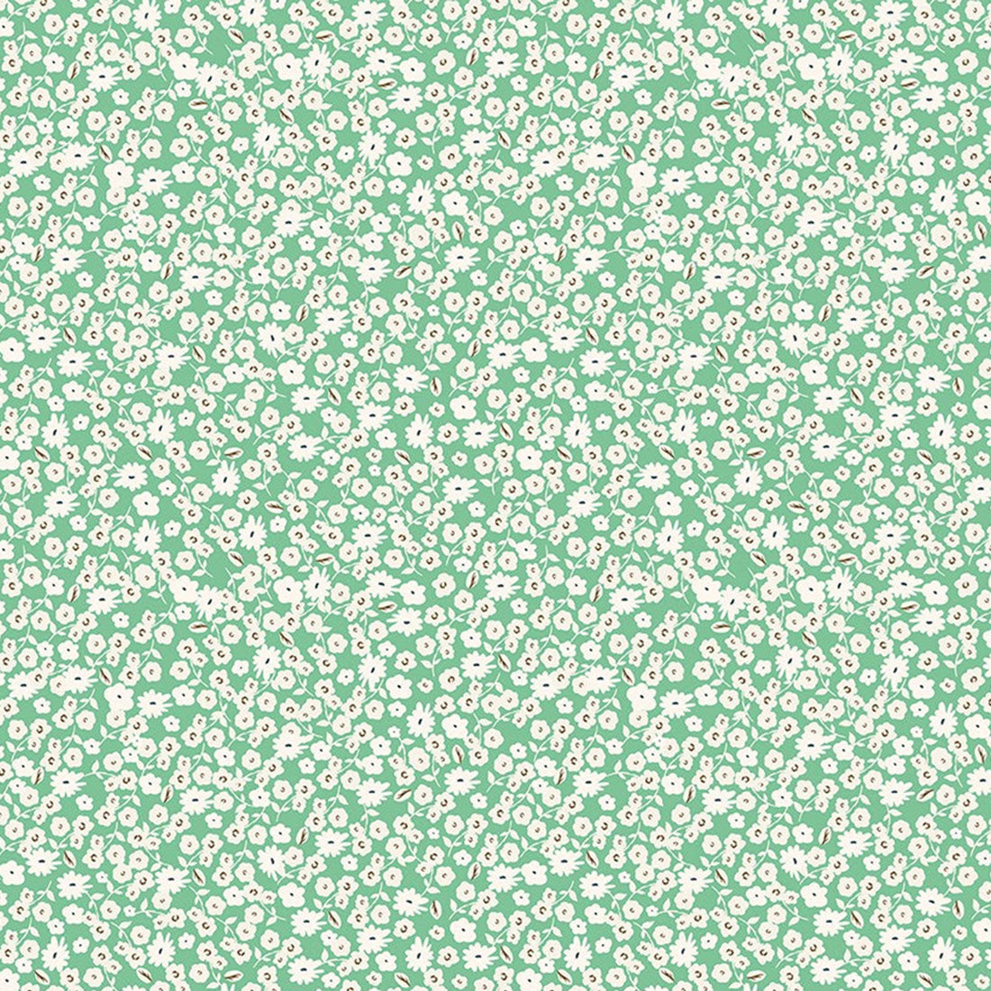 Spring Gardens - Blossoms - Green