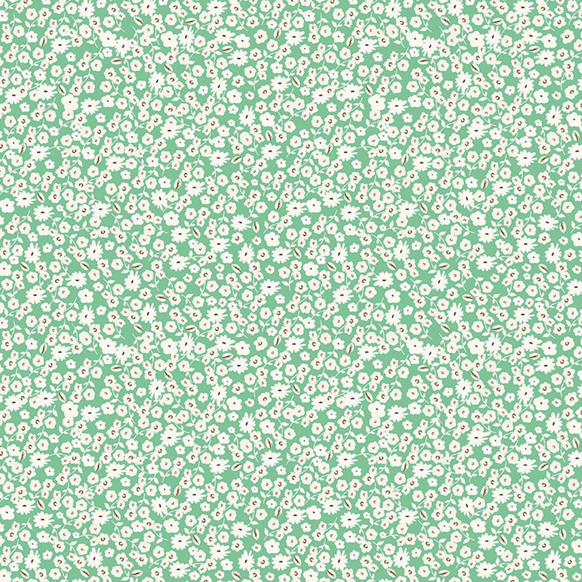 Spring Gardens - Blossoms - Green