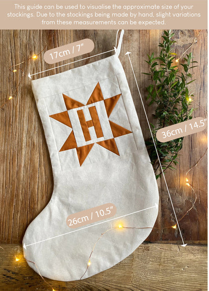 Home for Christmas Stocking Pattern