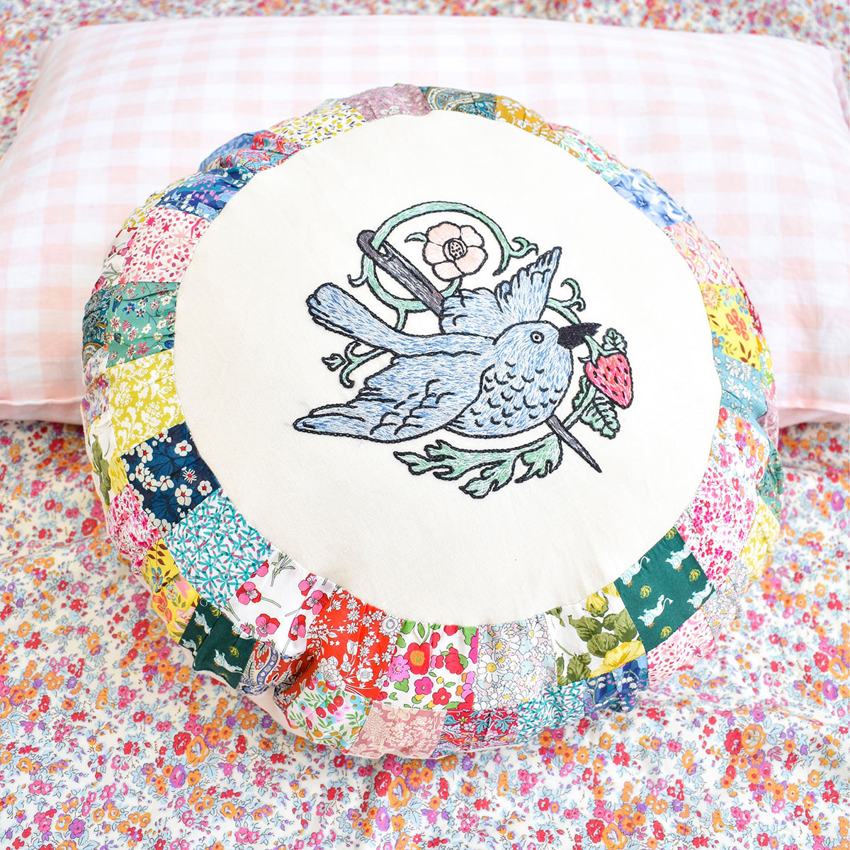 Strawberry Thief Cushion Cover Pattern
