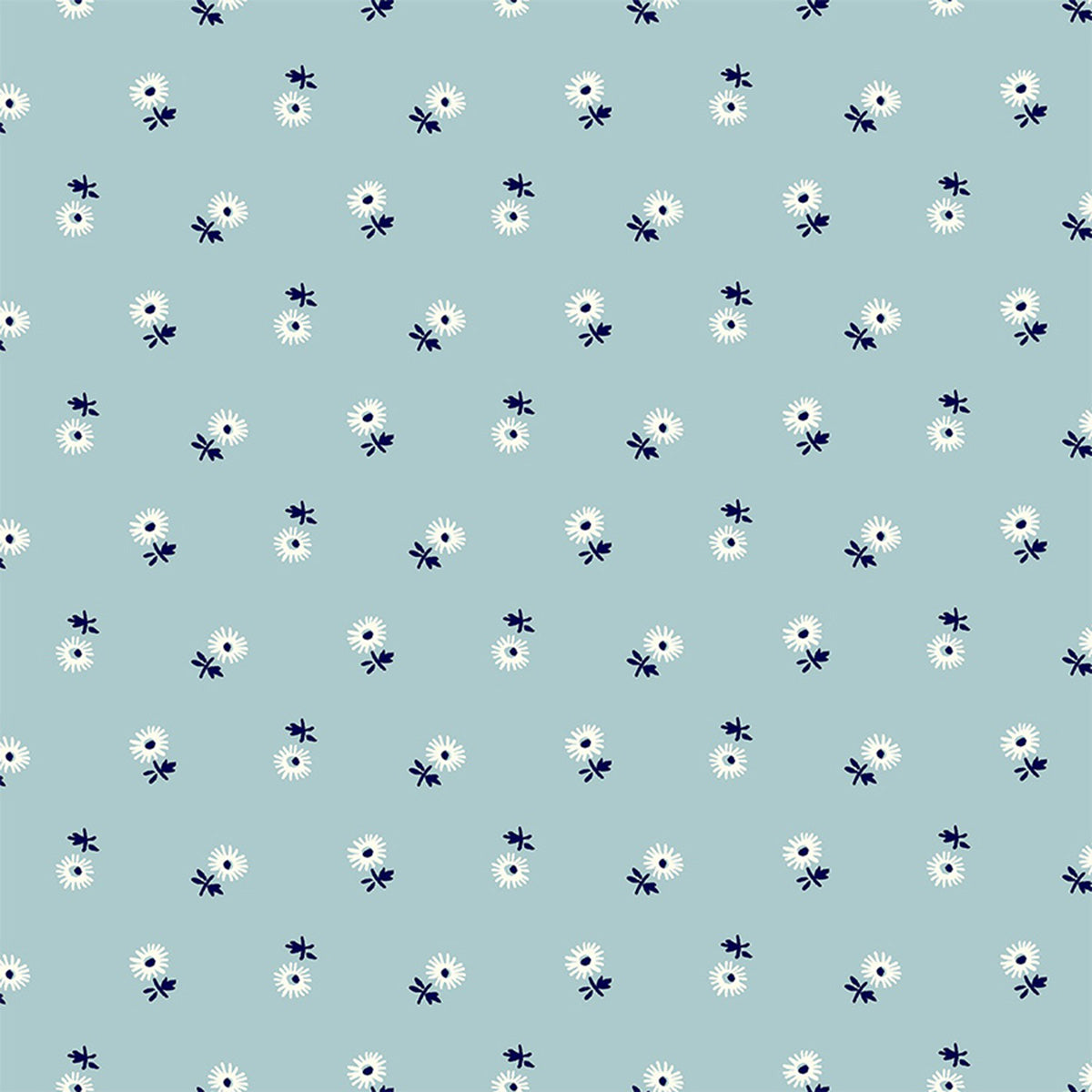 Liberty Sunshine Daisy - Light Blue