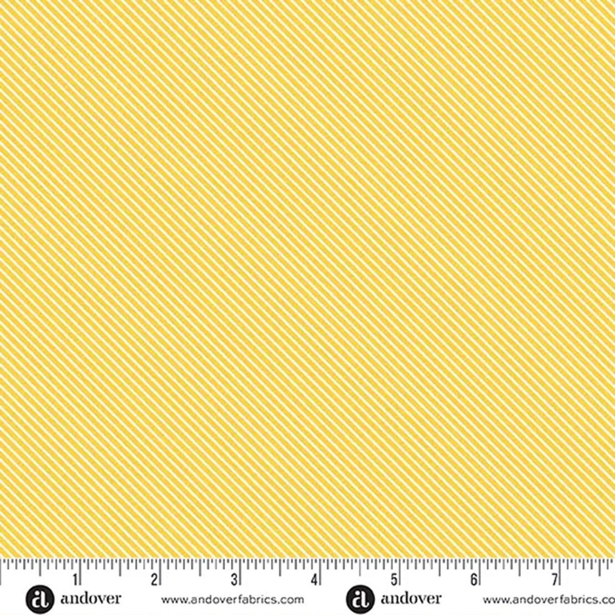 PRE-ORDER - Patchwork &amp; Petals - Sweet Stripes - Goldenrod