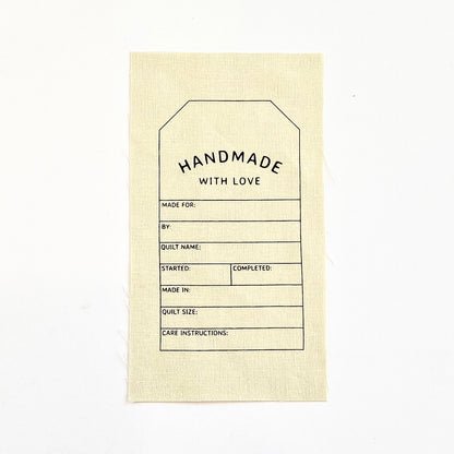 Swing Tag Quilt Labels
