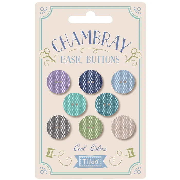 Tilda Cool 16mm Buttons