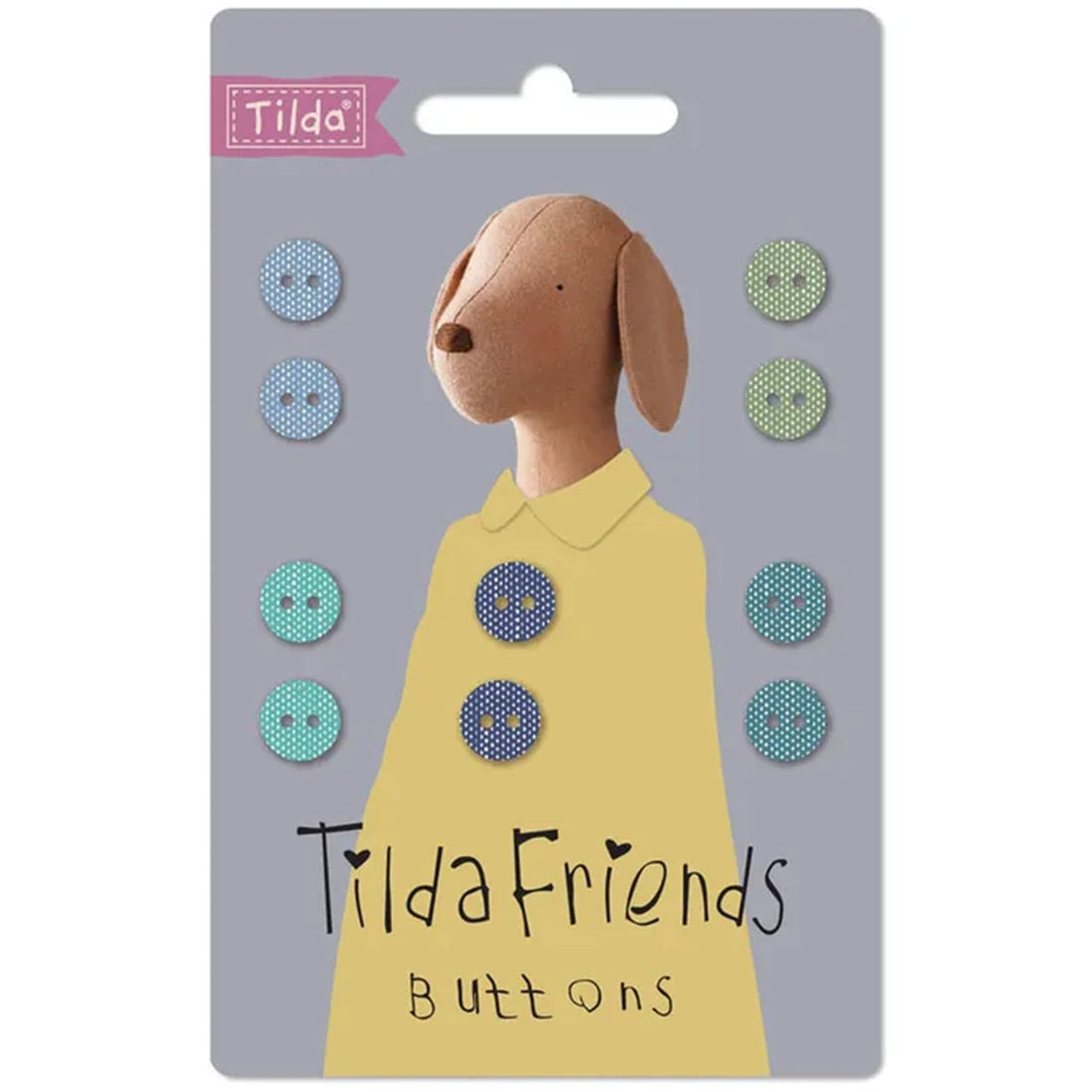 Tilda Cool 9mm Buttons