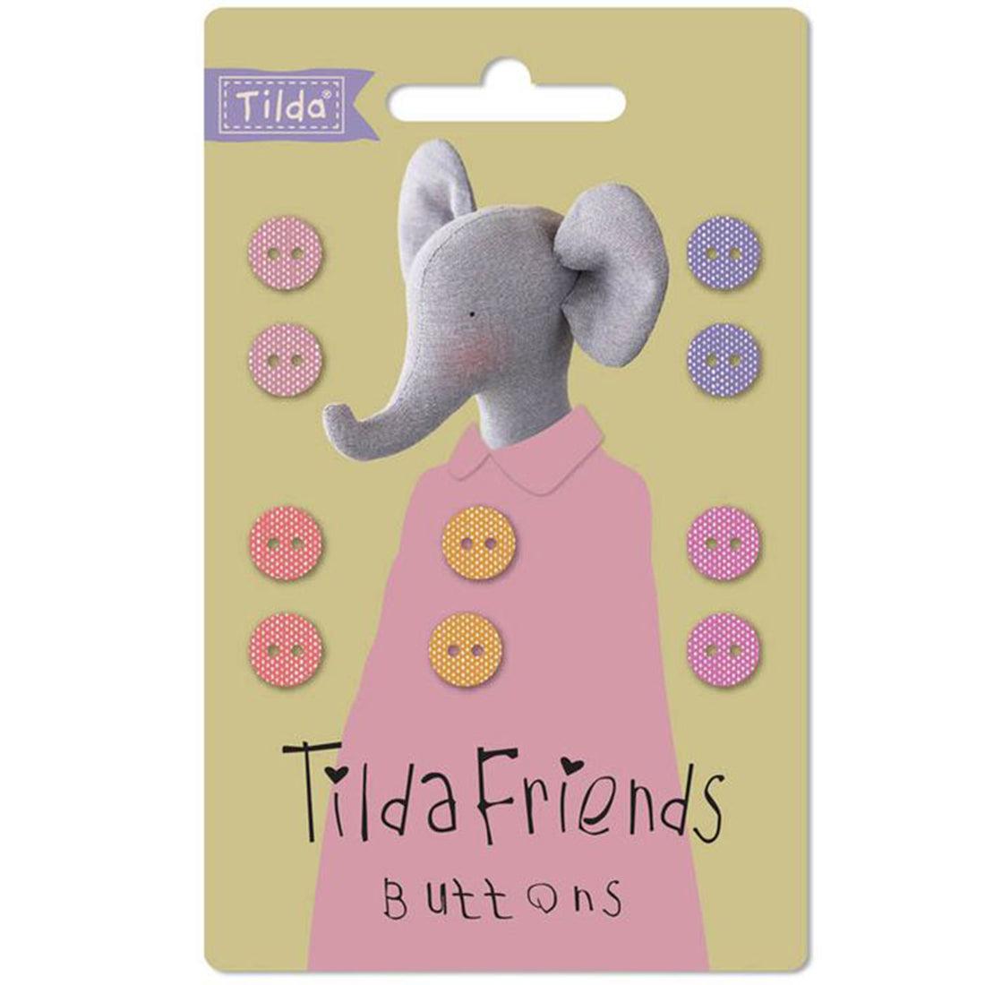 Tilda Warm 9mm Buttons
